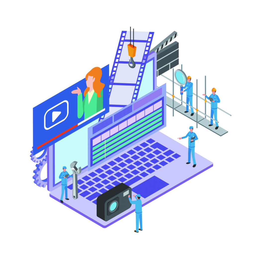 ウェビナー動画の編集のイメージ画像